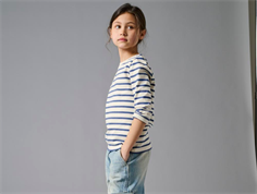 Kids ONLY birch/vintage indigo striped blouse